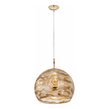 Kolarz 0392.31L.3.Aq.Ch - Luster na sajli LUNA 1xE27/60W/230V 24K zlatna