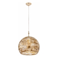 Kolarz 0392.31L.3.Aq.Ch - Luster na užetu LUNA 1xE27/60W/230V 24K zlato