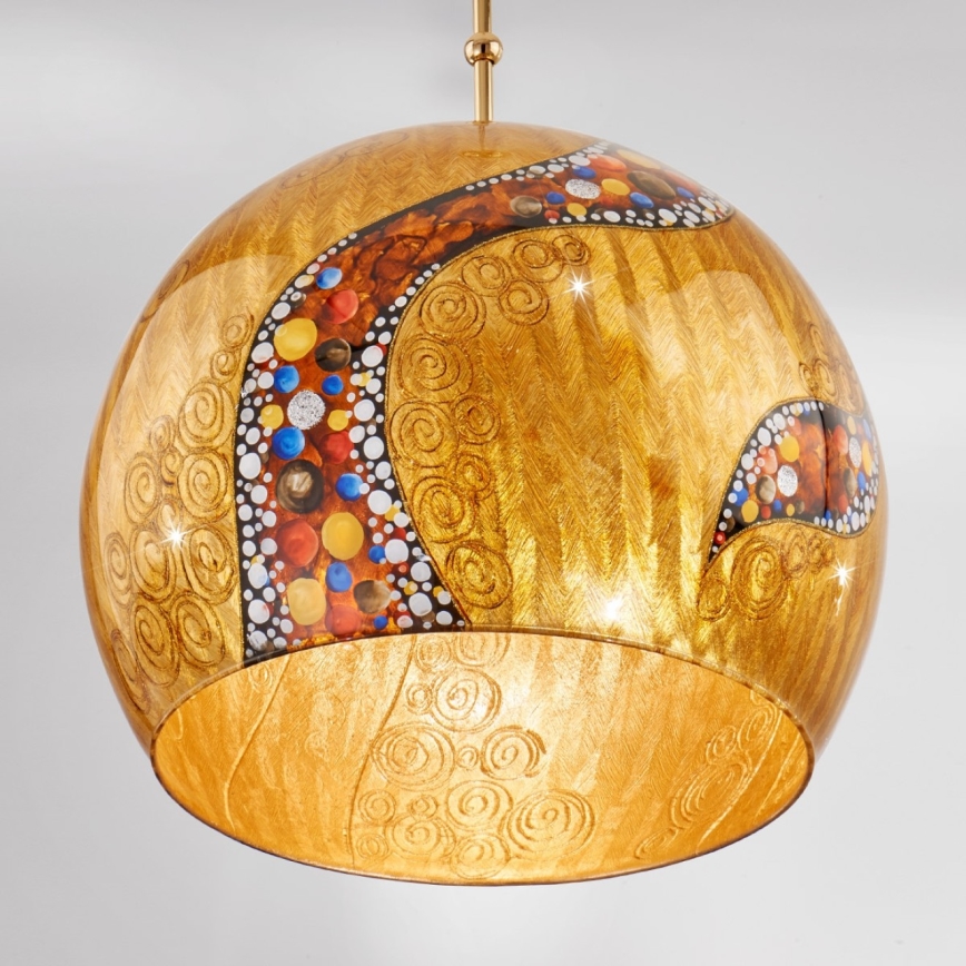 Kolarz 0392.31L.3.Ki.Au - Luster na sajli LUNA 1xE27/60W/230V 24K zlatna