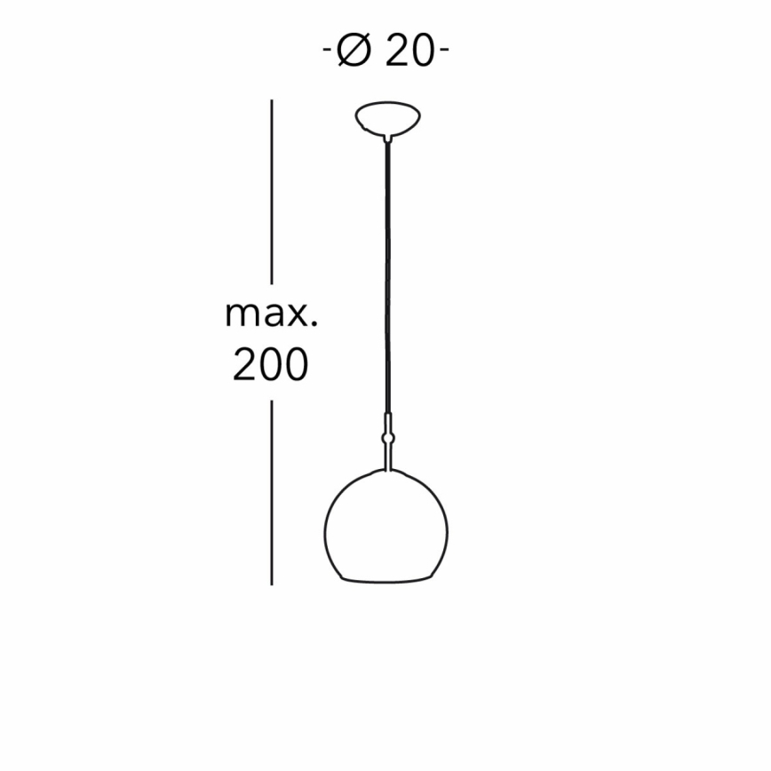 Kolarz 0392.31S.3.Ki.Au - Luster na sajli LUNA 1xE27/60W/230V 24K zlatna