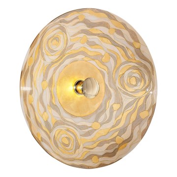 Kolarz 0415.61XL.3.Ch - Zidna svjetiljka LUNA 1xE27/100W/230V 24K zlatna