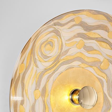 Kolarz 0415.61XL.3.Ch - Zidna svjetiljka LUNA 1xE27/100W/230V 24K zlatna