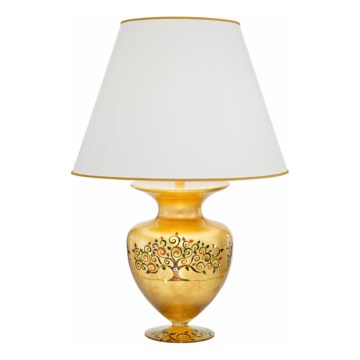 Kolarz 1417.71M.Mu - Stolna lampa ANFORA 1xE27/100W/230V 24K zlatna