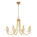 Kolarz 330.88.8C - Kristalni luster na lancu IMPERIAL 8xE14/60W/230V zlatna