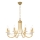 Kolarz 330.88.8C - Kristalni luster na lancu IMPERIAL 8xE14/60W/230V zlatna