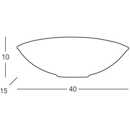 Kolarz 588.65 - Zidna svjetiljka BISQUITT 1x E27/75W/230V