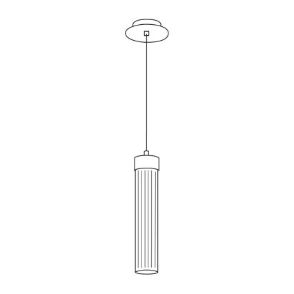 Kolarz 6009.30130 - Luster na sajli RAGGIO 1xE14/25W/230V 24K zlato