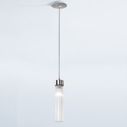 Kolarz 6009.30150 - Luster na sajli RAGGIO 1xE14/25W/230V srebro