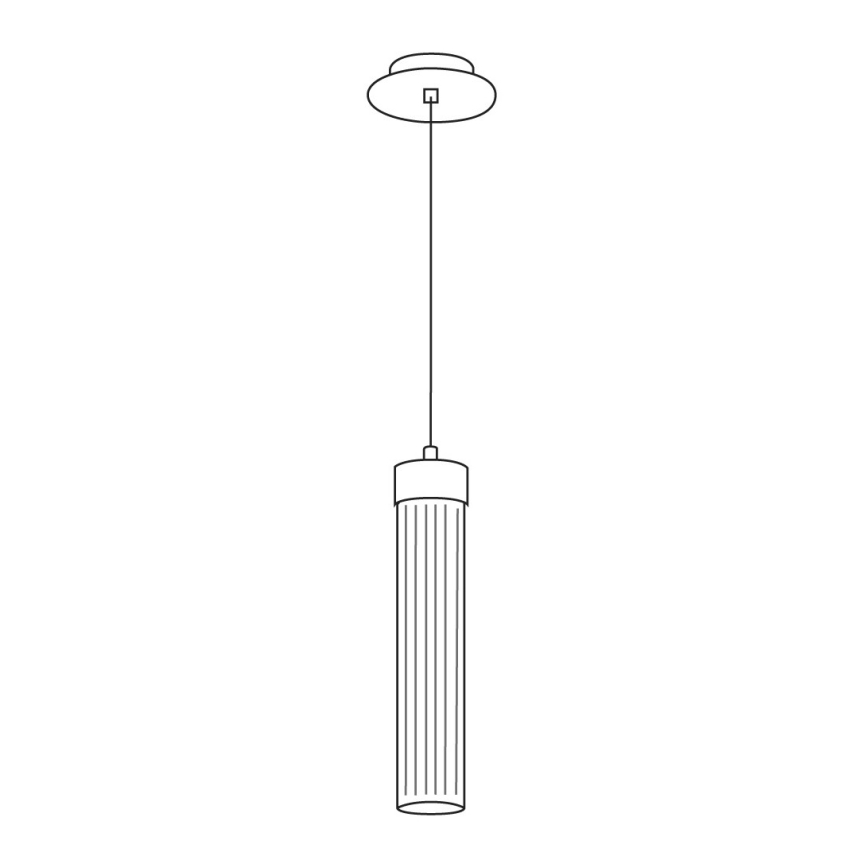 Kolarz 6009.30150 - Luster na sajli RAGGIO 1xE14/25W/230V srebro