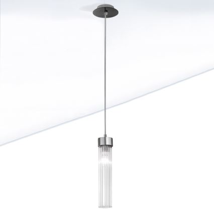 Kolarz 6009.30160 - Luster na sajli RAGGIO 1xE14/25W/230V mat krom