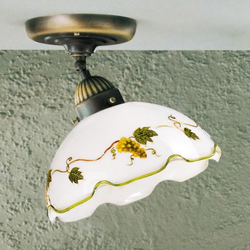 Kolarz 731.10.110 - Plafonski luster NONNA 1xE27/75W/230V, Ø 20 cm, vinska boja