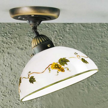 Kolarz 731.10.122 - Stropna svjetiljka NONNA 1xE27/75W/230V promjer 20 cm vino