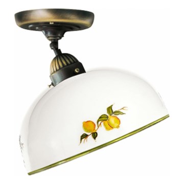 Kolarz 731.10.129 - Nadgradni luster NONNA 1xE27/75W/230V pr. 30 cm limuni