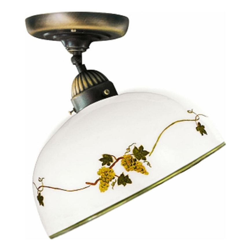 Kolarz 731.10.137 - Stropna svjetiljka NONNA 1xE27/75W/230V promjer 30 cm vino