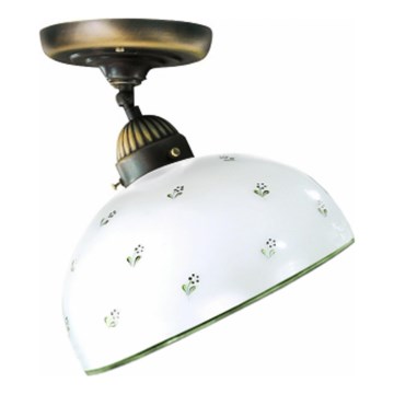 Kolarz 731.10.27 - Stropna svjetiljka NONNA 1xE27/75W/230V promjera 30 cm zelena