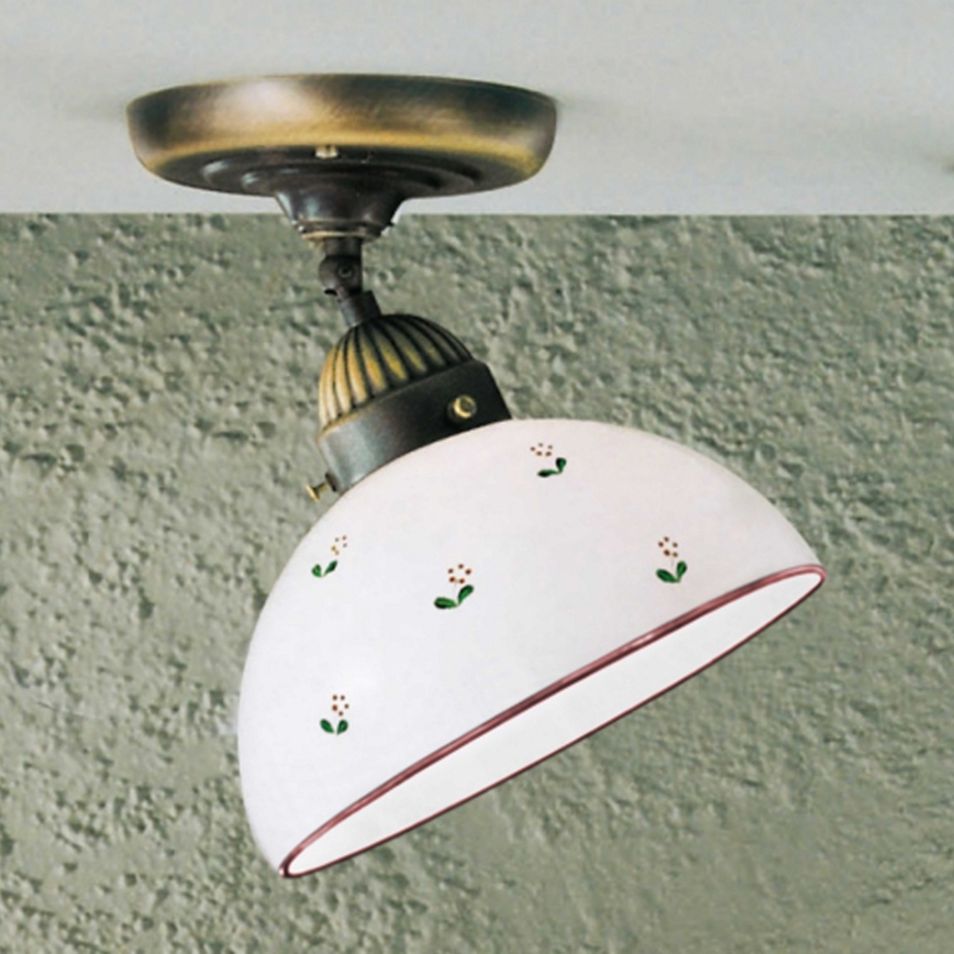 Kolarz 731.10.69 - Nadgradni luster NONNA 1xE27/75W/230V pr. 20 cm crvena