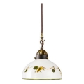 Kolarz 731.30.122 - Luster na užetu NONNA 1xE27/75W/230V promjer 20 cm vino