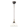 Kolarz 731.30.20 - Luster na užetu NONNA 1xE27/75W/230V promjera 20 cm zelena