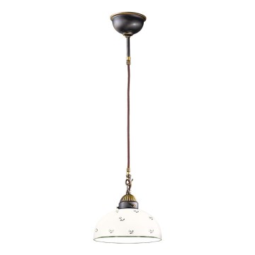 Kolarz 731.30.20 - Luster na užetu NONNA 1xE27/75W/230V promjera 20 cm zelena