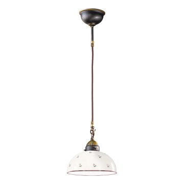 Kolarz 731.30.68 - Luster na sajli NONNA 1xE27/75W/230V pr. 30 cm crvena