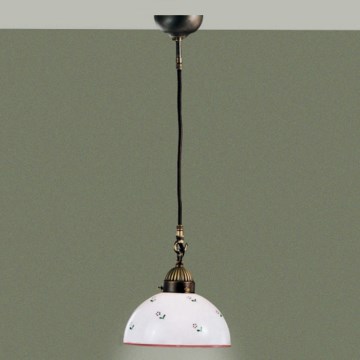 Kolarz 731.30.69 - Luster na sajli NONNA 1xE27/75W/230V pr. 20 cm crvena