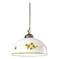 Kolarz 731.32.141 - Luster na užetu NONNA 1xE27/75W/230V promjer 36 cm vino