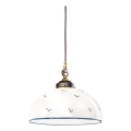 Kolarz 731.32.19 - Luster na užetu NONNA 1xE27/75W/230V promjer 36 cm plava