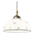 Kolarz 731.32.28 - Luster na užetu NONNA 1xE27/75W/230V promjer 36 cm zelena