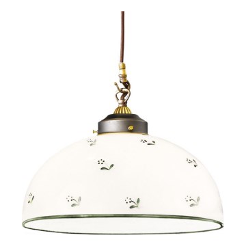 Kolarz 731.32.28 - Luster na užetu NONNA 1xE27/75W/230V promjer 36 cm zelena
