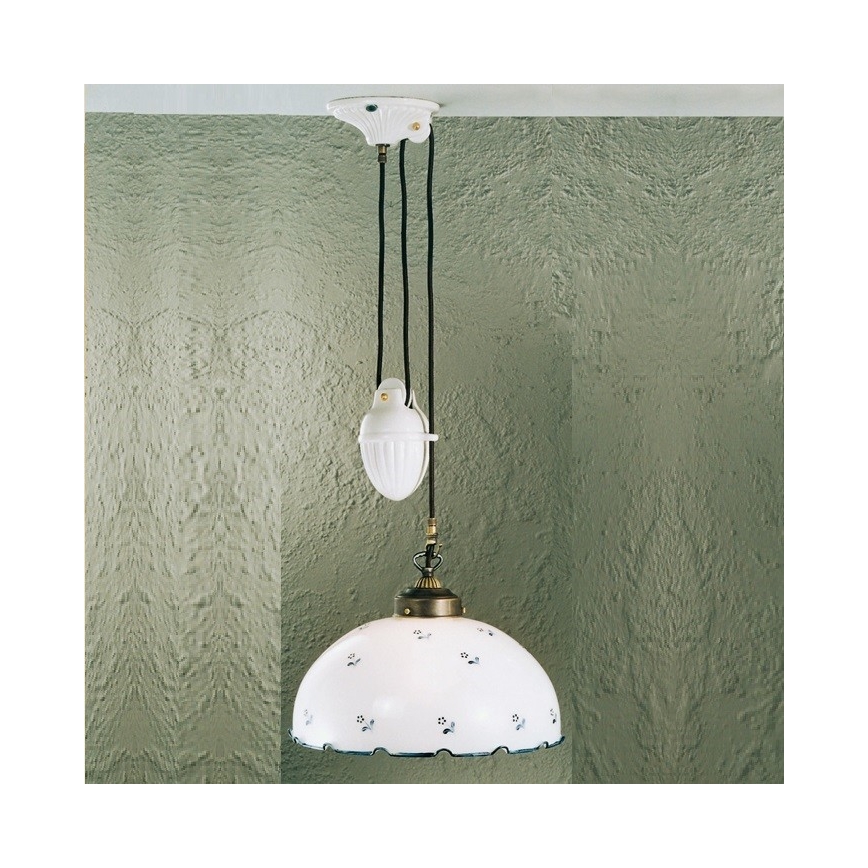 Kolarz 731.33.18 - Luster na sajli NONNA 1xE27/75W/230V plava