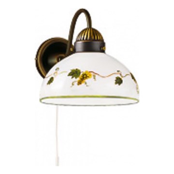 Kolarz 731.61.122 - Zidna lampa NONNA 1xE27/75W/230V vino