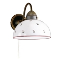 Kolarz 731.61.69 - Zidna lampa NONNA 1xE27/75W/230V crvena