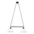 Kolarz 731.82.24 - Luster na užetu NONNA 2xE27/75W/230V plava