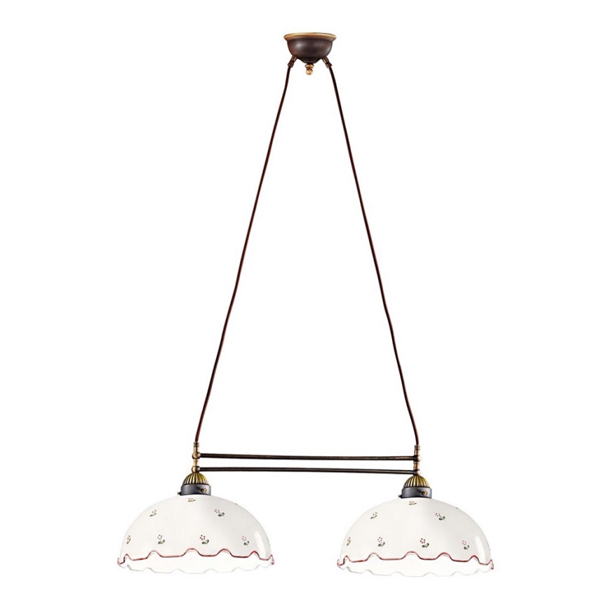 Kolarz 731.82.71 - Luster na sajli NONNA 2xE27/75W/230V