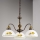 Kolarz 731.83.126 - Luster na lancu NONNA 3xE27/75W/230V limun