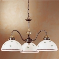 Kolarz 731.83.69 - Luster na lancu NONNA 3xE27/75W/230V crvena