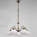 Kolarz 731.85.69 - Luster na lancu NONNA 5xE27/75W/230V crvena