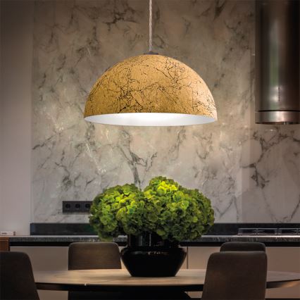 Kolarz A1339.31.Co.VinAu/40 - Luster na užetu CULT 1xE27/100W/230V promjer 40 cm zlatna