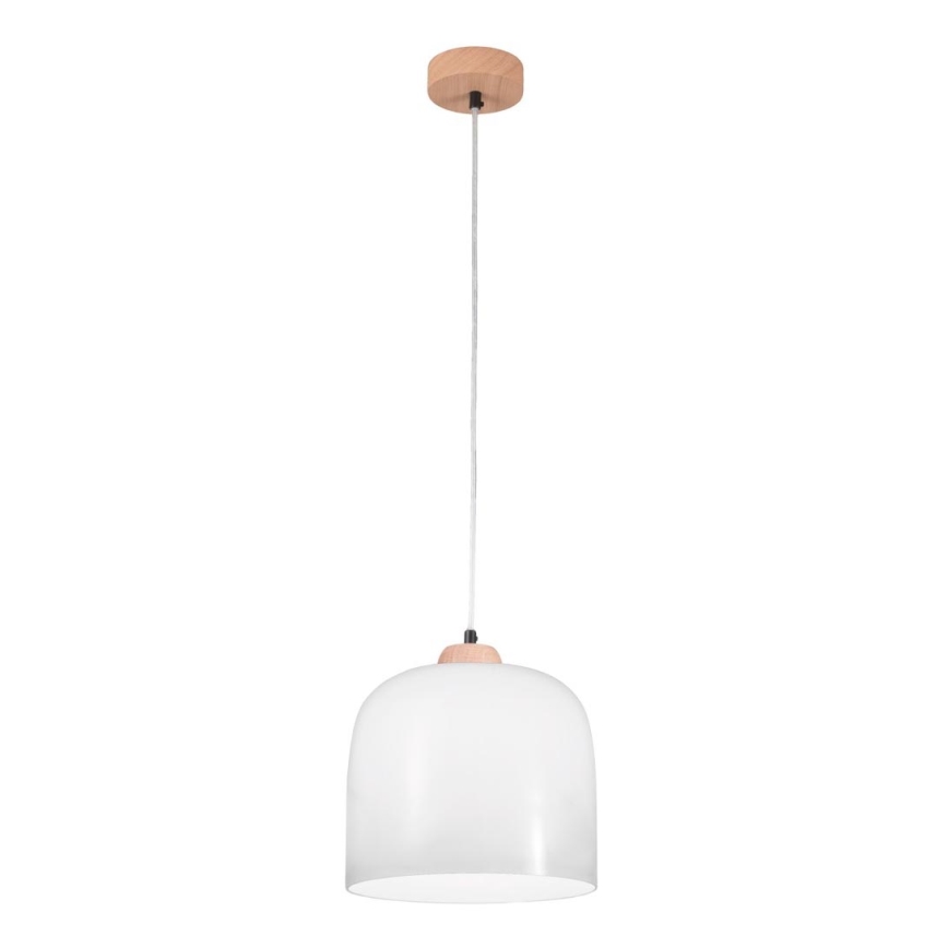 Kolarz A1352.31.W - Luster na sajli NONNA 1xE27/60W/230V hrast/bijela