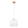 Kolarz A1352.31.W - Luster na užetu NONNA 1xE27/60W/230V hrast/bijela