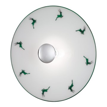 Kolarz A1353.61.XL.5.G.100 - Zidno svjetlo NONNA 1xE27/100W/230V jelenje zelena