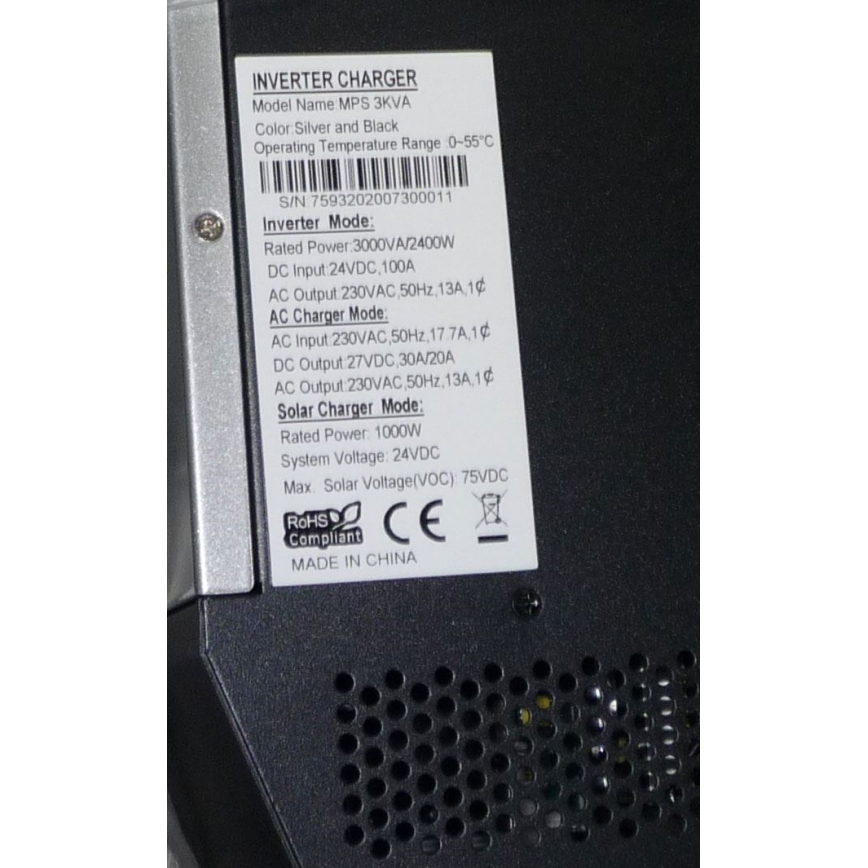 Kombinirani pretvarač napona 2400W/24V