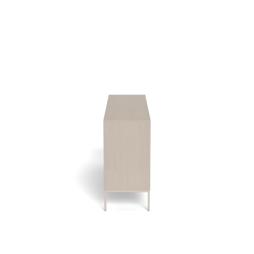 Komoda ALIN 157 x 40 cm u boji taupe