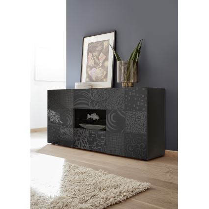 Komoda ARIA antracit