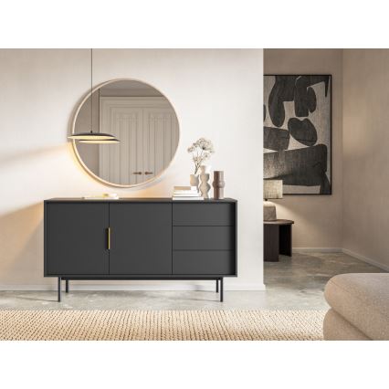 Komoda ELI 154x82x39 cm crna