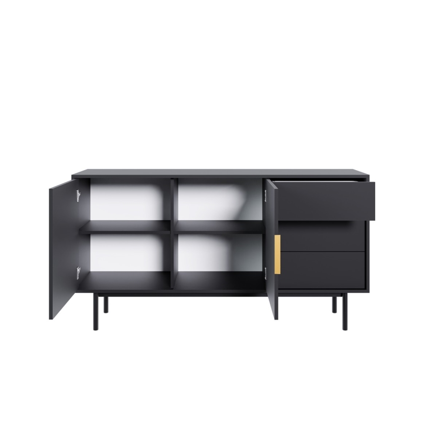 Komoda ELI 154x82x39 cm crna