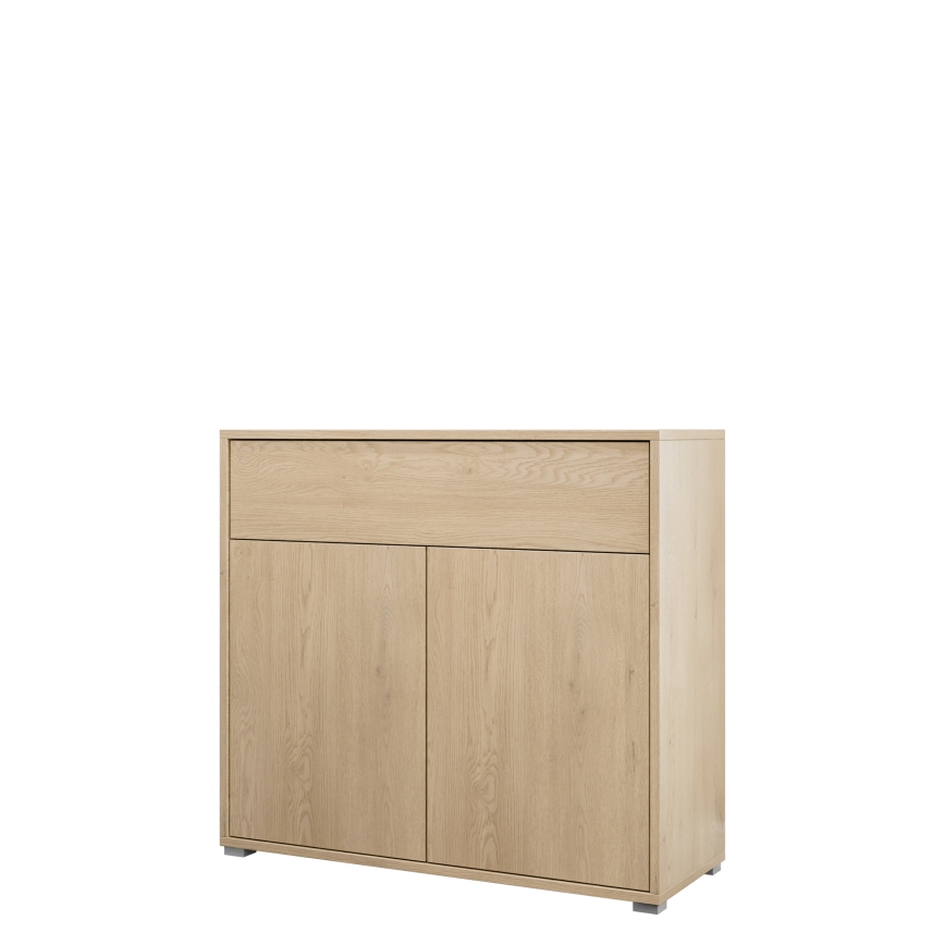 Komoda GESITA 93 x 100 cm hrast Cremona