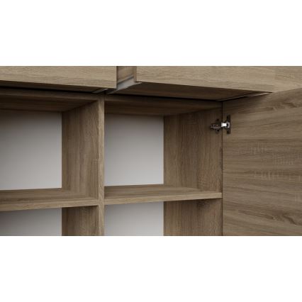 Komoda HOPE 120x78x35 cm hrast sonoma