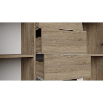 Komoda HOPE 120x78x35 hrast sonoma