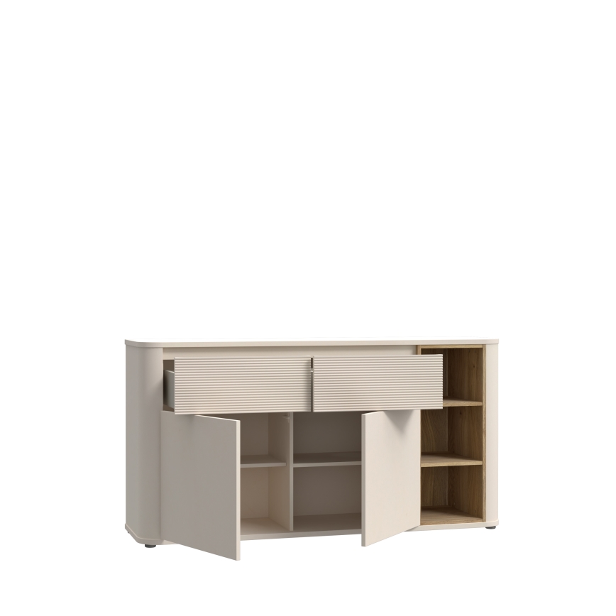 Komoda INAR bež/hrast